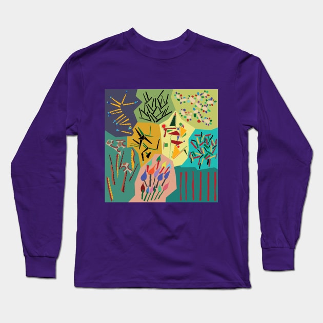 Collage Play Long Sleeve T-Shirt by zeljkica